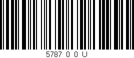 Código de barras (EAN, GTIN, SKU, ISBN): '5787_0_0_U'
