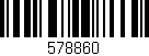 Código de barras (EAN, GTIN, SKU, ISBN): '578860'