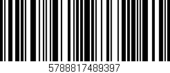 Código de barras (EAN, GTIN, SKU, ISBN): '5788817489397'
