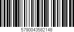 Código de barras (EAN, GTIN, SKU, ISBN): '5790043582148'