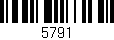 Código de barras (EAN, GTIN, SKU, ISBN): '5791'
