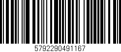 Código de barras (EAN, GTIN, SKU, ISBN): '5792290491167'