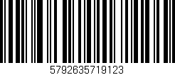 Código de barras (EAN, GTIN, SKU, ISBN): '5792635719123'