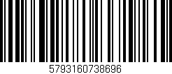 Código de barras (EAN, GTIN, SKU, ISBN): '5793160738696'