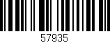Código de barras (EAN, GTIN, SKU, ISBN): '57935'