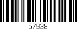 Código de barras (EAN, GTIN, SKU, ISBN): '57938'