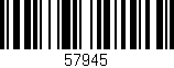 Código de barras (EAN, GTIN, SKU, ISBN): '57945'