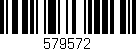 Código de barras (EAN, GTIN, SKU, ISBN): '579572'