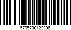 Código de barras (EAN, GTIN, SKU, ISBN): '5795790123996'