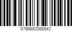 Código de barras (EAN, GTIN, SKU, ISBN): '5796692566942'