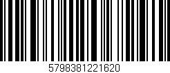 Código de barras (EAN, GTIN, SKU, ISBN): '5798381221620'