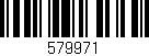 Código de barras (EAN, GTIN, SKU, ISBN): '579971'