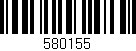 Código de barras (EAN, GTIN, SKU, ISBN): '580155'