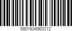 Código de barras (EAN, GTIN, SKU, ISBN): '5801634963212'