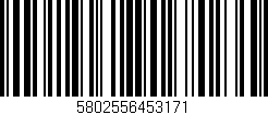 Código de barras (EAN, GTIN, SKU, ISBN): '5802556453171'