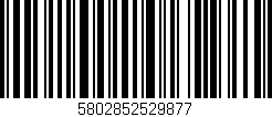 Código de barras (EAN, GTIN, SKU, ISBN): '5802852529877'