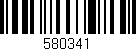 Código de barras (EAN, GTIN, SKU, ISBN): '580341'