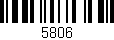 Código de barras (EAN, GTIN, SKU, ISBN): '5806'