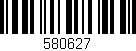 Código de barras (EAN, GTIN, SKU, ISBN): '580627'