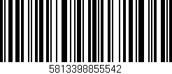 Código de barras (EAN, GTIN, SKU, ISBN): '5813398855542'