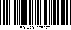 Código de barras (EAN, GTIN, SKU, ISBN): '5814791975073'