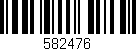 Código de barras (EAN, GTIN, SKU, ISBN): '582476'