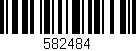 Código de barras (EAN, GTIN, SKU, ISBN): '582484'