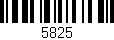 Código de barras (EAN, GTIN, SKU, ISBN): '5825'