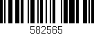 Código de barras (EAN, GTIN, SKU, ISBN): '582565'