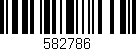 Código de barras (EAN, GTIN, SKU, ISBN): '582786'