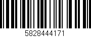 Código de barras (EAN, GTIN, SKU, ISBN): '5828444171'