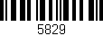 Código de barras (EAN, GTIN, SKU, ISBN): '5829'