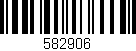 Código de barras (EAN, GTIN, SKU, ISBN): '582906'