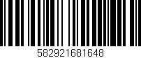 Código de barras (EAN, GTIN, SKU, ISBN): '582921681648'
