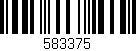 Código de barras (EAN, GTIN, SKU, ISBN): '583375'