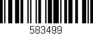 Código de barras (EAN, GTIN, SKU, ISBN): '583499'