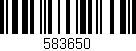 Código de barras (EAN, GTIN, SKU, ISBN): '583650'