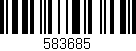 Código de barras (EAN, GTIN, SKU, ISBN): '583685'