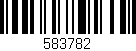 Código de barras (EAN, GTIN, SKU, ISBN): '583782'