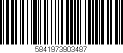Código de barras (EAN, GTIN, SKU, ISBN): '5841973903487'