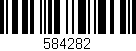 Código de barras (EAN, GTIN, SKU, ISBN): '584282'