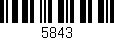 Código de barras (EAN, GTIN, SKU, ISBN): '5843'