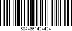 Código de barras (EAN, GTIN, SKU, ISBN): '5844661424424'