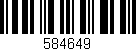 Código de barras (EAN, GTIN, SKU, ISBN): '584649'