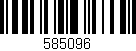 Código de barras (EAN, GTIN, SKU, ISBN): '585096'