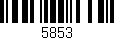 Código de barras (EAN, GTIN, SKU, ISBN): '5853'