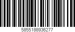 Código de barras (EAN, GTIN, SKU, ISBN): '5855188936277'