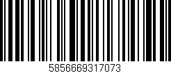 Código de barras (EAN, GTIN, SKU, ISBN): '5856669317073'