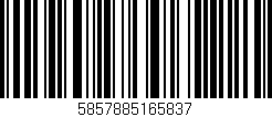 Código de barras (EAN, GTIN, SKU, ISBN): '5857885165837'