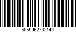 Código de barras (EAN, GTIN, SKU, ISBN): '5859062733143'